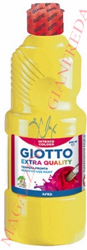 GIOTTO TEMPERA PRONTA FLACONE ML 500 GIALLO PRIMARIO